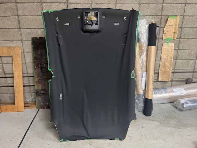 フォルクスワーゲンシロッコ天井張り替え