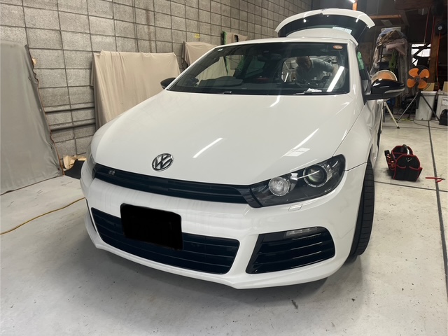 フォルクスワーゲンシロッコ天井張り替え