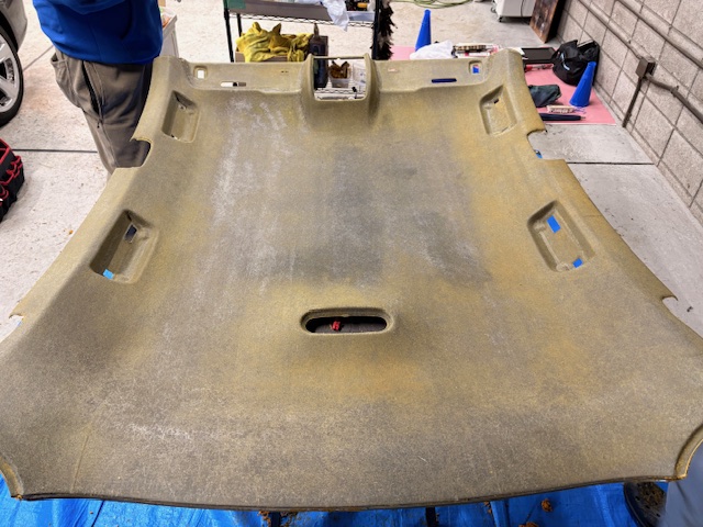 アウディA5天井張り替え