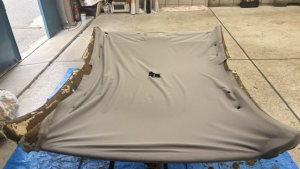 シビックType Rの天井張替え｜天井ボード単体持ち込みで費用を抑えて施工【横浜市】