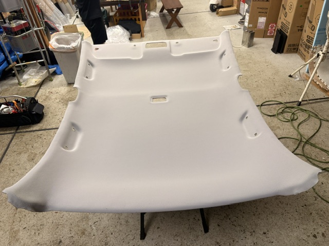 シビックType Rの天井張替え