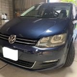 VWシャランの天井垂れ・剥がれを張替え｜アイスグレーで純正に近い仕上がり【横浜市戸塚区】